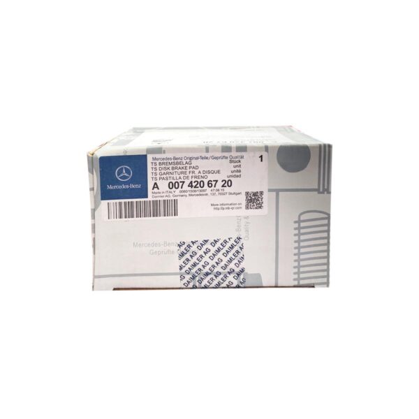 Mercedes-Benz Brake pad RR W212